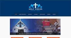 Desktop Screenshot of holycrosswinterhaven.com